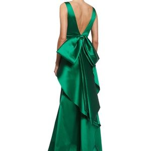 sachin and babi green dress